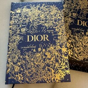 Dior Midnight Blue and Gold Botanical Journal